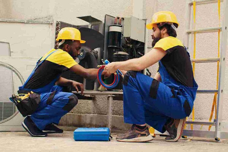 townhouse AC repair service Abu Dhabi